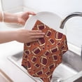 thumbnail image 6 of Sikiie American Football1 Waffle Weave Kitchen Dish Cloth,Super Absorbent Kitchen Dish Towels 16*26 Inches for Dish Rags Washing Dishes, Drying Dishes, 6 of 7
