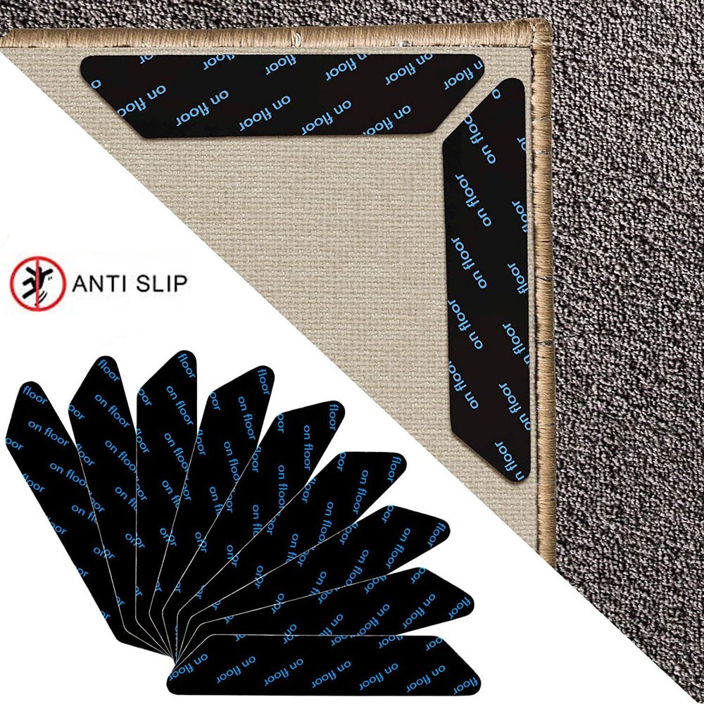 Rug Grippers, Anti Curling Rug Grippers, Non Slip Carpet Grippers