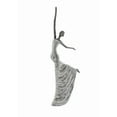 thumbnail image 6 of DecMode 12"W, 21"H Polystone Traditional People Sculpture, Gray, 6 of 8
