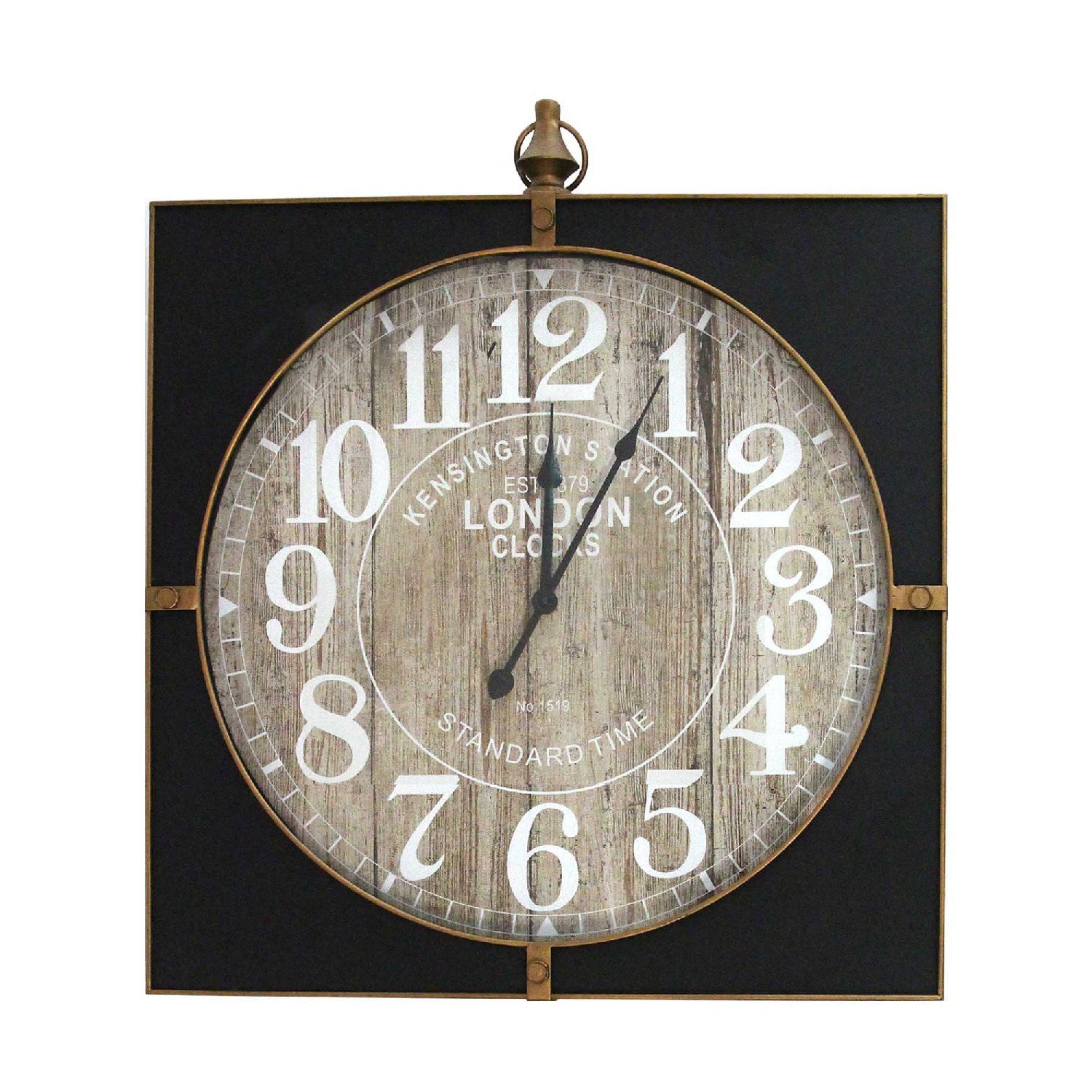 10.5" WHITE VOLLEYBALL CLOCK 3167 Home Décor Clock Large 10.5" Wall Clock 