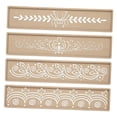 thumbnail image 3 of segolike 4 Pieces Diwali Rangoli Stencils DIY for Scrapbooking Fabric Art Card Making Style B, 3 of 9