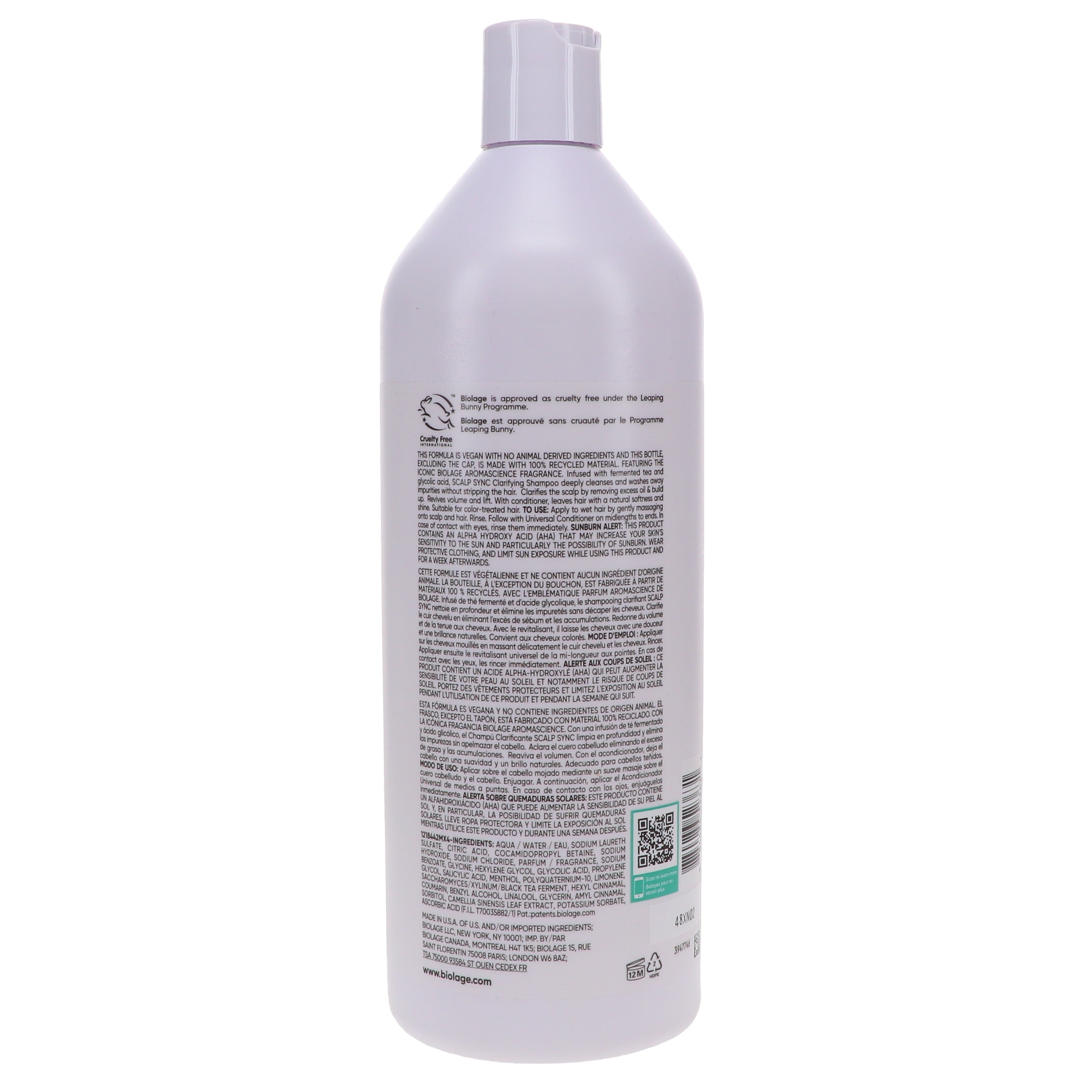 Matrix Biolage Scalp Sync Clarifying Shampoo 33.8 oz