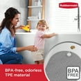 thumbnail image 3 of Rubbermaid INSTAMAT Tub Mat, Non-Slip Bath Mat Hangs on Showerhead for Fast Drying, BPA-Free TPE, 27.2" x 15.2", Grey, 3 of 9