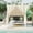 Gray, variant on Euroco Rubber Core Rope Outdoor Daybeds, Beige