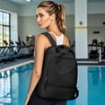 thumbnail image 2 of Mochila deportiva VENATIN, impermeable, para mujer, color negro, 2 of 9