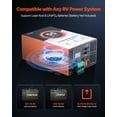 thumbnail image 3 of 55A RV Power Converter, 110V AC to 12V DC, 3 of 6