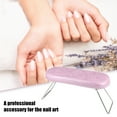 thumbnail image 3 of Unique Bargains Professional Nail Arm Rest Soft Leather Nail Art Hand Pillow Cushion Pink, 3 of 7