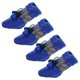 thumbnail image 3 of 4 Pcs Waterproof Anti Dog Boots All Seasons Pet Booties For Small to Medium Dogs Size XS (Blue), 3 of 4