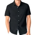 thumbnail image 1 of Camisa Para Hombre Shendy Vendy Slim Fit Strech Manga Corta, 1 of 6