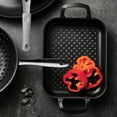 thumbnail image 4 of Tramontina Churrasco BBQ 11-Inch Carbon Steel Rectangular Grill Pan, Roaster, Perforated, Oven-Safe, 4 of 4