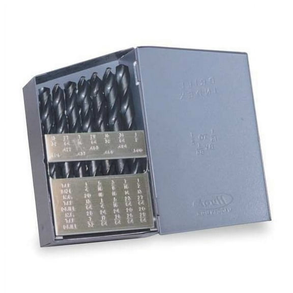 Chicago-Latrobe Jobber Drill Set,29 pc,HSS 69876