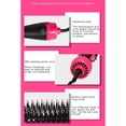 thumbnail image 3 of Gupgi 3-In-1 Hair Brush Dryer, 3 Heating Gears Hot Air Straightener Curler, 3 of 8