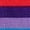 Color: Purple, variant on 1 Pair of Girls' Rainbow Calf Socks