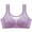 Light Purple, variant on ,Women's Seamless Bras Full Coverage Breathable Push up Bra Wireless Anti-Sagging Beauty Back Soft Bralettes Watermelon Red 42