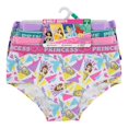 thumbnail image 2 of Disney Girls' Big Princess 4pk Supersoft Reactive Print Panties, 6, 2 of 6