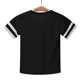 thumbnail image 2 of Gibobby Tirantes Para&nbsp;Camisa Camisetas de manga corta para niñas, camisetas básicas de verano, Top a rayas, cuello redondo, camisa tipo túnica holgada, blusa （Negro， 12-13 Años), 2 of 5