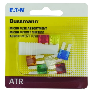 Bussmann Series 7 Piece ATR / MICRO Automotive Assortment Fuse Kit, BP/ATR-A7-RPP