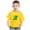 Yellow, variant on Wavsuf Kids T-Shirts for Boys Summer Printed Crew Neck Casual Black Shirts Size 5-6 Years