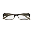 thumbnail image 2 of NEW VERA WANG V302 WOMENS DESIGNER FULL-RIM SMOKE / PATTERN AFFORDABLE FRAME DEMO LENSES 51-17-130 EYEGLASSES/SPECTACLES, 2 of 9
