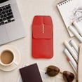 thumbnail image 2 of Qholemyo Large Capacity Leather Pencil Case Pouches Leak Proof Pouch Bags Durable Organizer For NursesMakeup Bag For Purse, 2 of 6