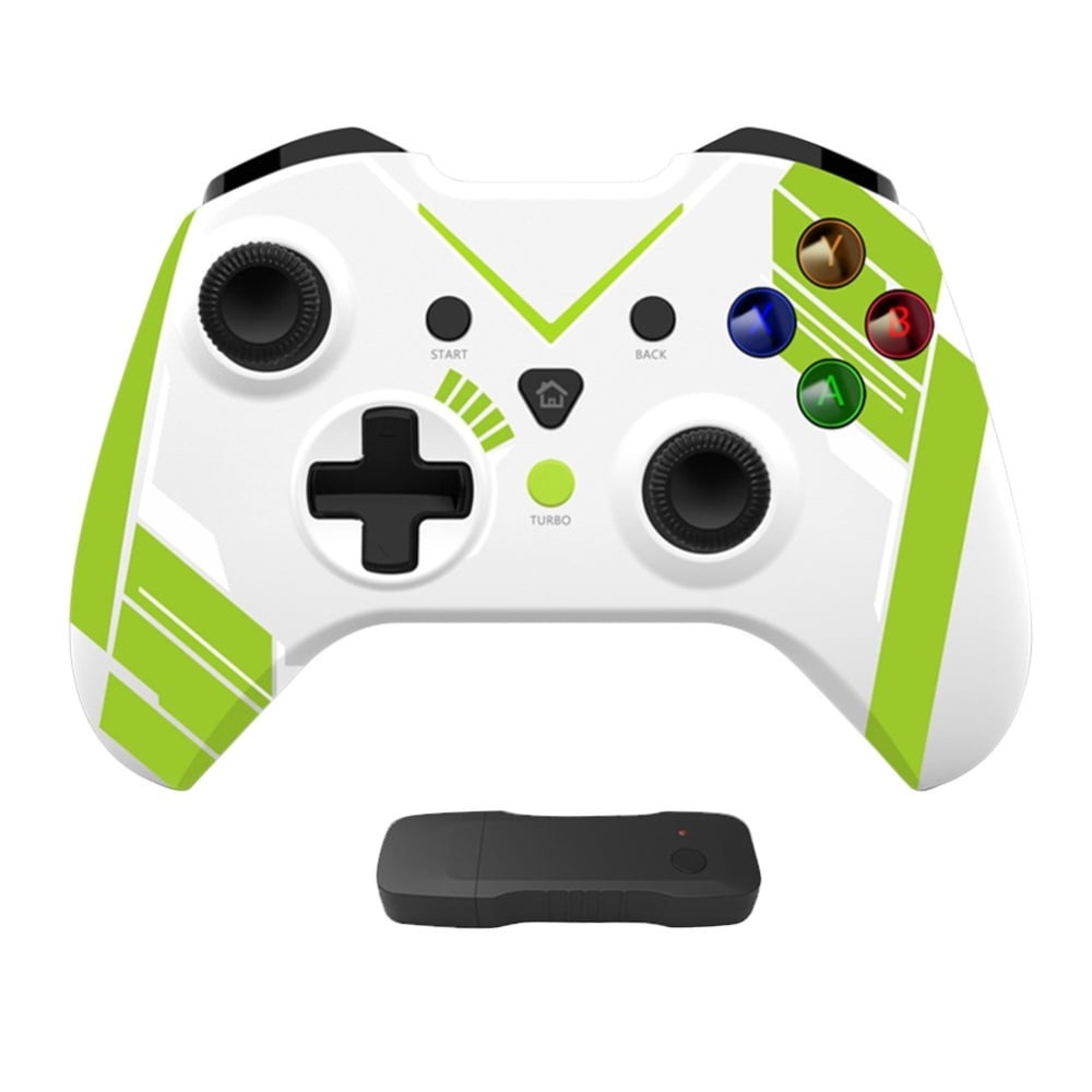 Voorwoord Dierentuin s nachts Meetbaar Wireless Controller for Xbox Series S/Series X/One S/One X/360/One/PS3/PC/PC  360/Windows 7/8/10/11, Built-in Dual Vibration with 2.4GHz Connection, USB  Charging, LED Backlight - Walmart.com