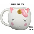 thumbnail image 4 of Farcauo Unicorn Mug Gift for Girlfriend Large 500ml Kawaii 3D Animal Mug Sweet Ceramic Tea Cups Porcelain Coffee Cup Unicorns Decor Cups Unicorn Tea Coffee Mugs Birthday Gifts For Women, 4 of 6