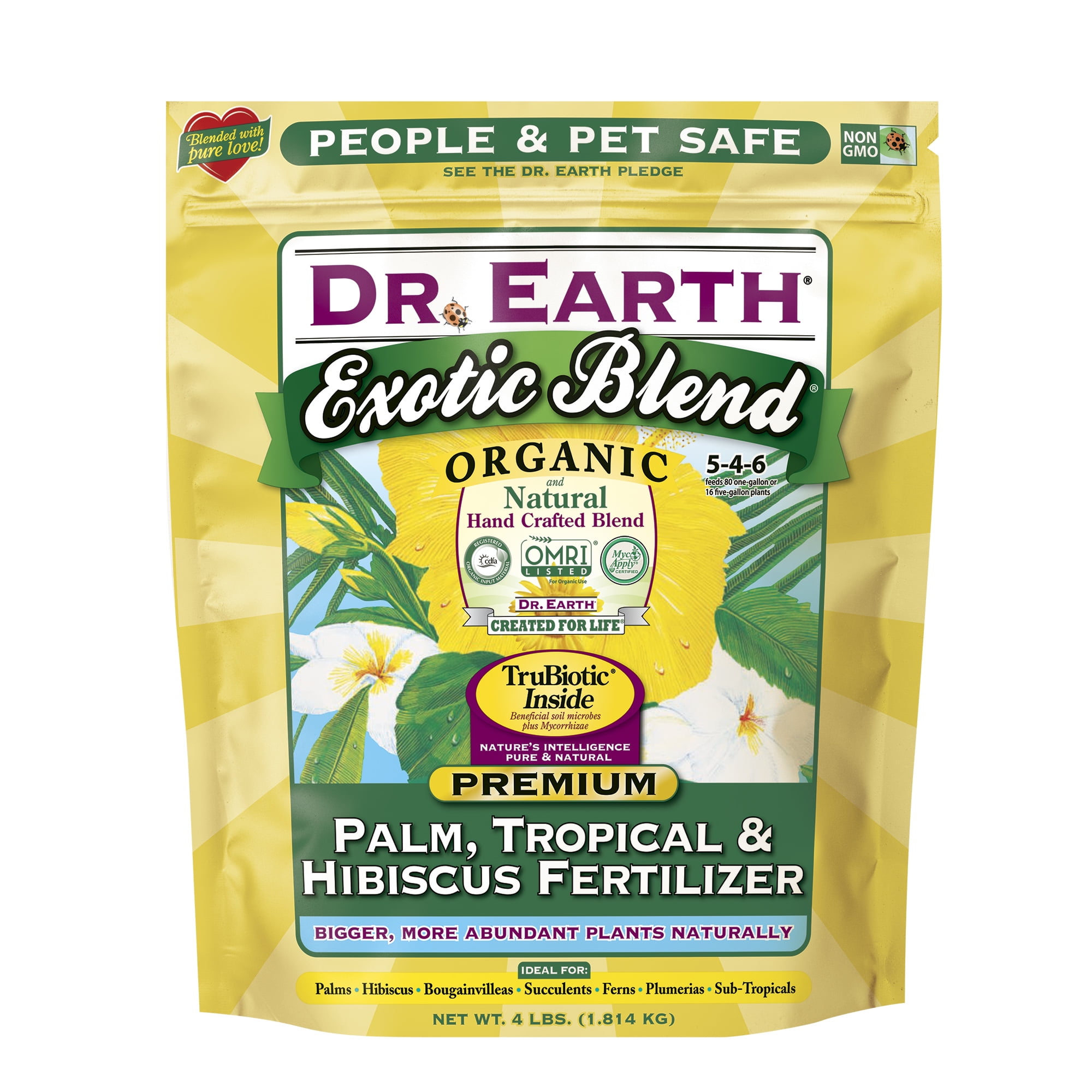 Dr. Earth Organic & Natural Exotic Blend Palm, Tropical & Hibiscus