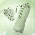 thumbnail image 1 of Termos para agua plegable de 600 ml Botella de viaje anticaída Camping Ciclismo Drinkware, 1 of 6
