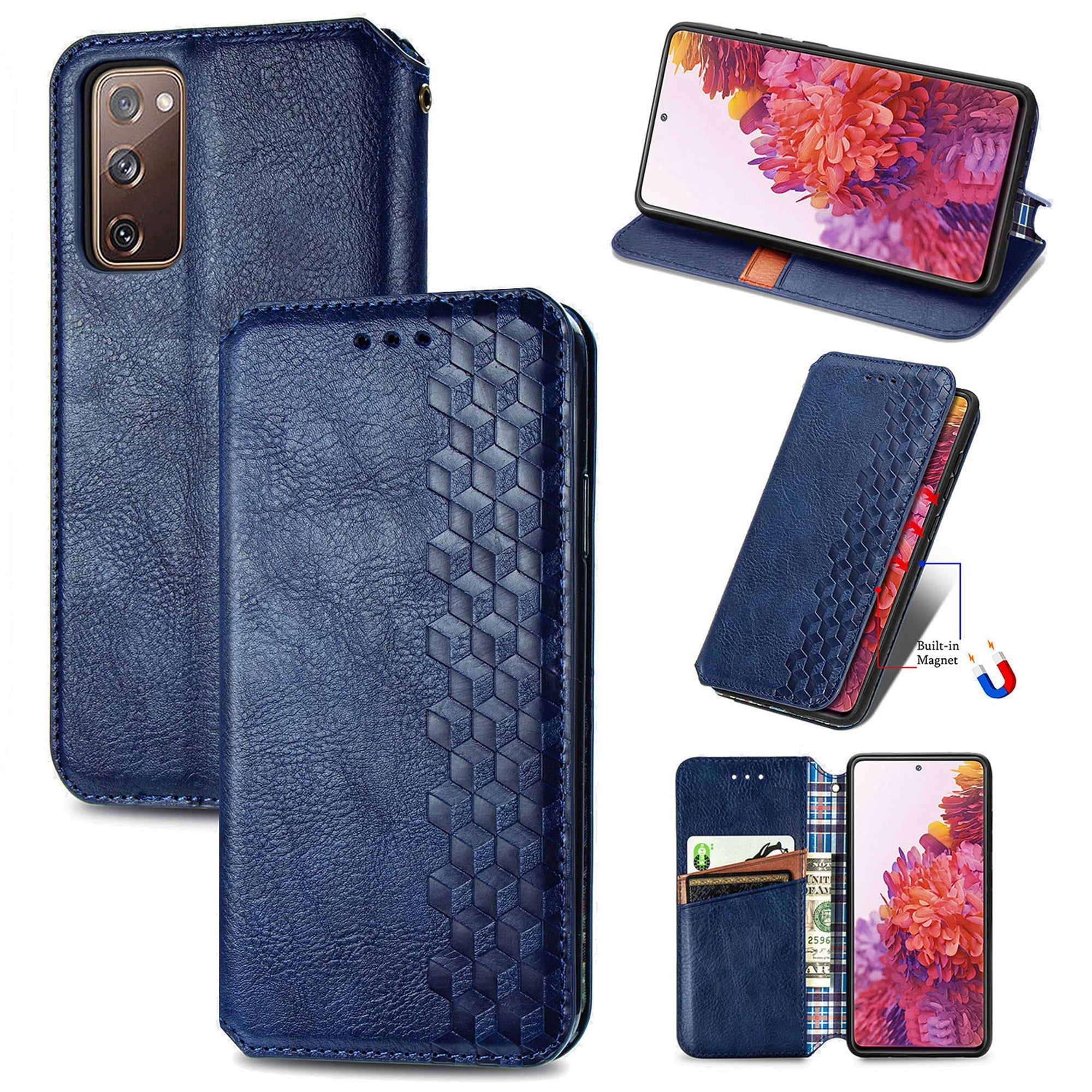 Dteck Case for Samsung Galaxy S20 FE(6.5 inches),Luxury Magnetic