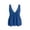 Blue#women's cotton linen sleeveless tank tops, variant on Moxiu Womens Tank Tops 2026 Flowy Peplum Summer V Neck Babydoll Tank Top Tie Back Open Back Beach Vacation Sleeveless Tunic White,M