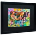thumbnail image 2 of Trademark Fine Art "Cow" Canvas Art by Dean Russo, Black Matte, Black Frame, 2 of 4