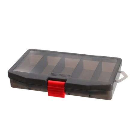 SIEYIO Grids Container Box Waterproof Fishing Lures Box Fishing Tackle Organizers Case