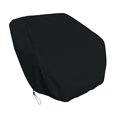 thumbnail image 3 of Wzmzjy Boat Seat Cover Accessory Oxford Cloth Foldable Helm Chair Protective Cover Boat Black, 3 of 9
