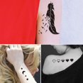 thumbnail image 3 of Long Lasting Temporary Flower Tattoo Sticker Waterproof Transfer Body Art Q3Q1, 3 of 4