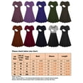 thumbnail image 2 of Gomelly Women Breastfeeding Dress Elastic Princess-waisted Maternity-Dress Soft Nursing Dresses Maternity Comfy Sleeping Pregnancy-Dress Short Sleeve Black S, 2 of 2