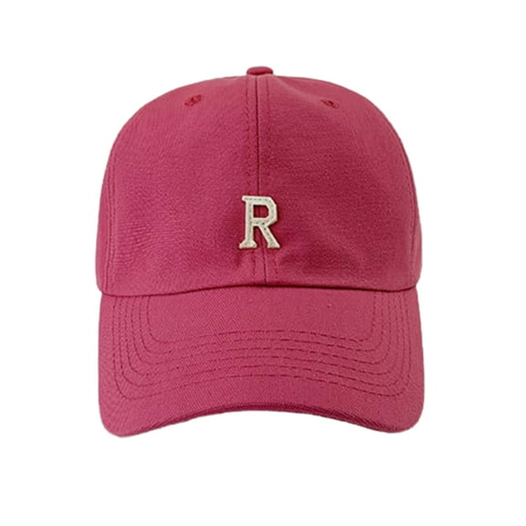 UDIYO Baseball Cap Letter Sun Protection Men Women Korean Style Sweat-wicking Cap for Outdoor