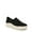 Black, variant on Shoes Womens Time Off Faux Leather Athletic and Training Shoes
