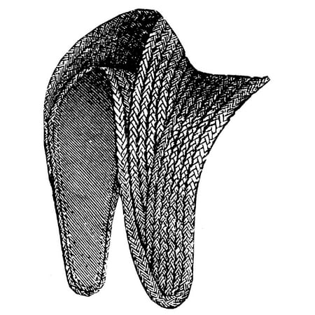 Sewing Pattern: 1870 White Satin Braid Bonnet