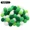 Green, variant on Tripumer 100 Pcs Fuzzy Pom Poms Balls Pompoms Balls 0.3 inch for Arts DIY Craft Making Green