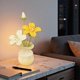 thumbnail image 5 of Handmade Crochet Weng Potted Home Decoration Yarn Weaving Simulated Flower Desktop Bonsai, 5 of 6