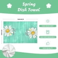 thumbnail image 6 of White Flower Spring Kitchen Towels Dish Towels Set of 2,Bloom Sign Hand Towels 18x26 Inch Drying Dishcloth,Farmhouse Home Seasonal Spring Decorations AD279, 6 of 6