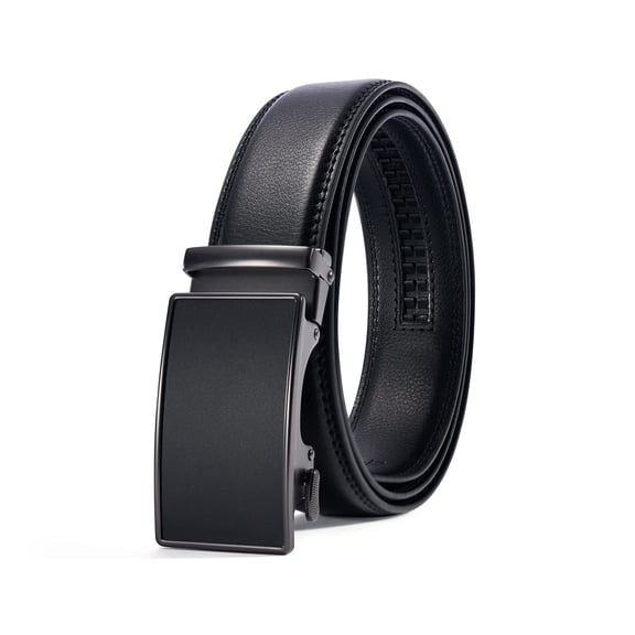 Cinturón de Vestir PlusZis 71-173 cm con Hebilla de Trinquete Automática