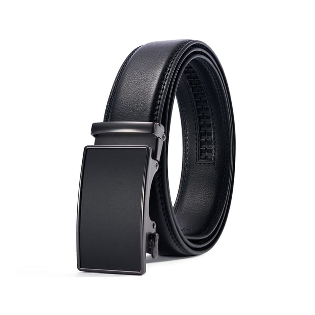 Cinturón de Vestir PlusZis 71-173 cm con Hebilla de Trinquete Automática
