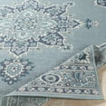 thumbnail image 3 of Hauteloom Orla Living Room, Bedroom Patio Outdoor Area Rug - Traditional - Navy, Pale Blue, Teal - 3'7" x 5'7", 3 of 13