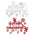 thumbnail image 1 of Yuarrent Troquel de corte de acero al carbono con patrón de Feliz Navidad, molde artesanal para álbum de recortes a prueba de herrumbre, decoración Artesanía Yuarrent HA015314-00, 1 of 1