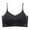 Black, variant on Womens Plus Size Bras Full Coverage Adjustable Spaghetti Strap Fixed Cup Lightweight Everyday Bralettes