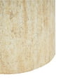 thumbnail image 6 of Christopher Knight Home Outdoor Round Propane Tank Cover, Lightweight Concrete Side Table, Travertine Beige, 6 of 7