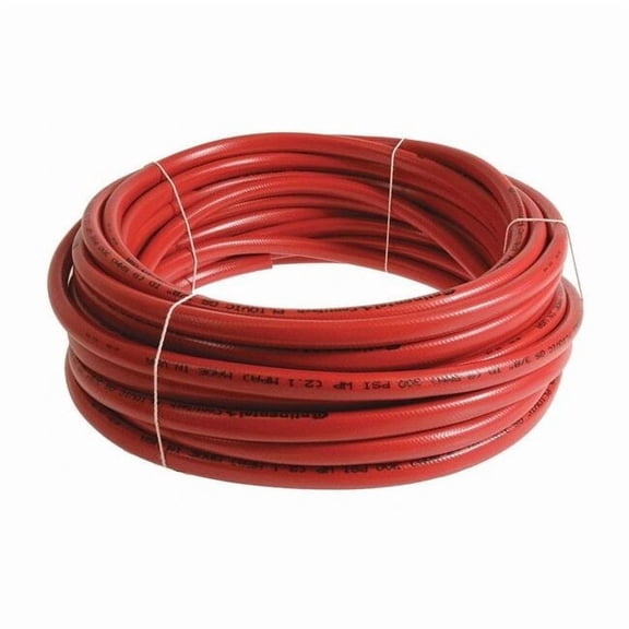 Continental Air Hose,1/4" ID x 300 ft.,Red PLR02530-300