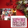 thumbnail image 2 of Chmadoxn 101PCS Christmas Balls Ornaments Christmas Tree Decorations Holiday Multiple Styles Ornaments Christmas Gifts for Home Party Holiday, 2 of 3