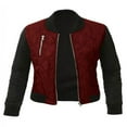 thumbnail image 1 of PENGXIANG Veste en Jean Décontractée à Demi-Zip pour Femmes, 1 of 6